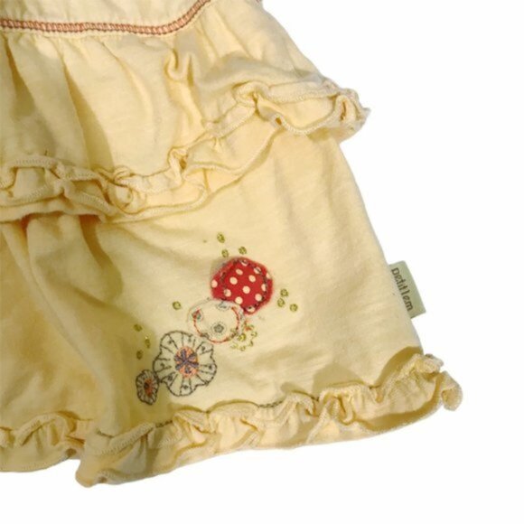 Petit Lem layered dress with bottom Sz 9 M - Picture 4 of 6